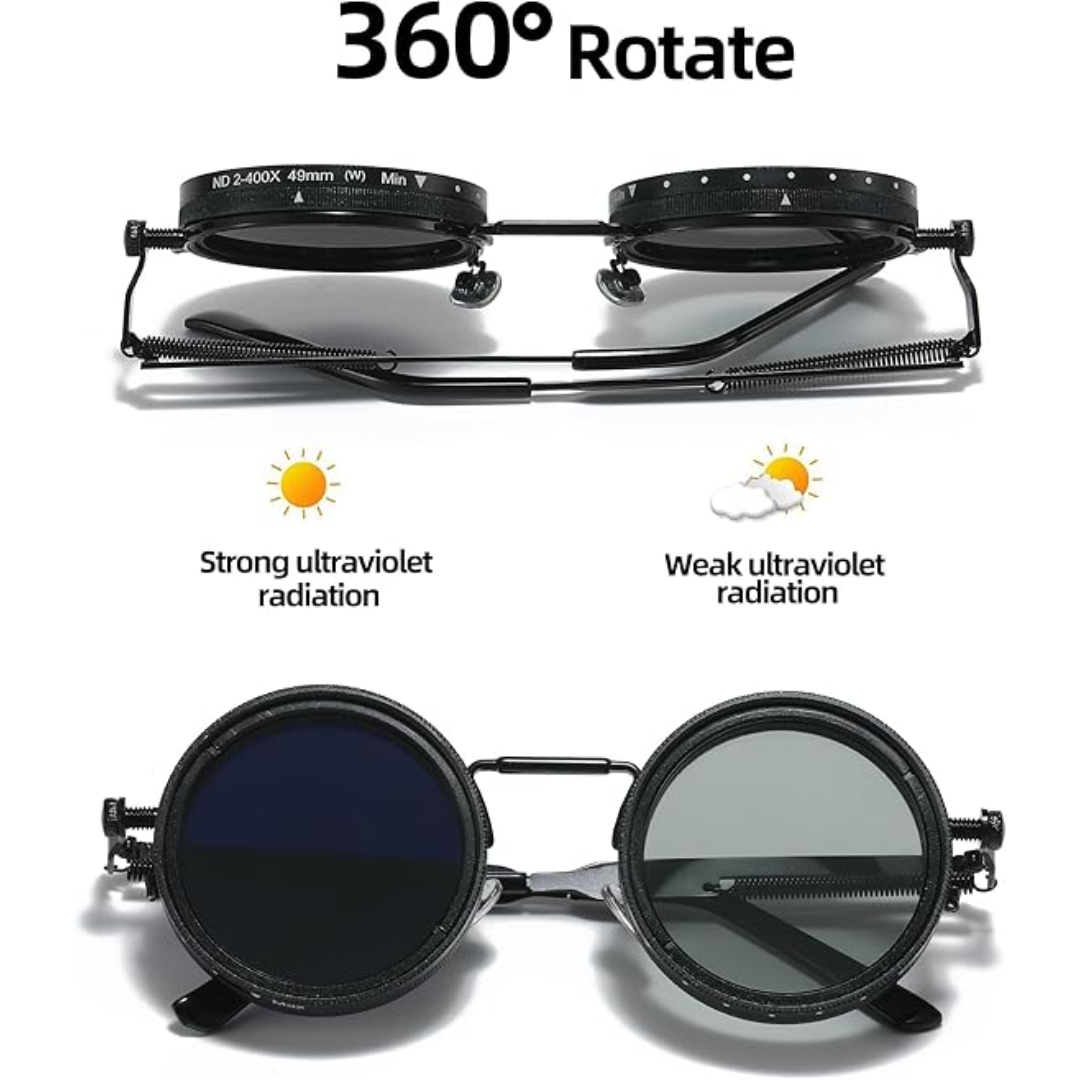 Gafas de Sol N9 Vision con regulador de oscuridad, polarizadas y filtro UV400